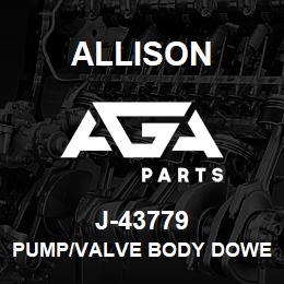J-43779 Allison PUMP/VALVE BODY DOWEL PIN INSTALLER (1K/2K) | AGA Parts