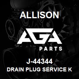 J-44344 Allison DRAIN PLUG SERVICE KIT (MD/B400) | AGA Parts