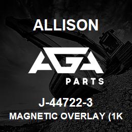 J-44722-3 Allison MAGNETIC OVERLAY (1K/2K) | AGA Parts