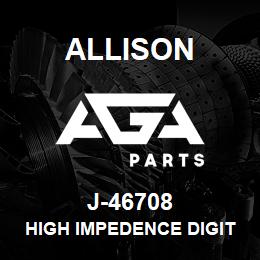 J-46708 Allison HIGH IMPEDENCE DIGITAL METER (1K/2K) | AGA Parts