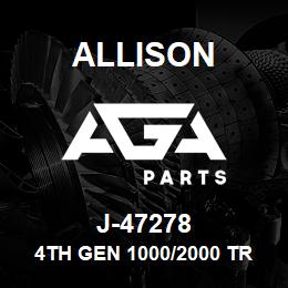 J-47278 Allison 4TH GEN 1000/2000 TRAN HARNESS (1K/2K) | AGA Parts