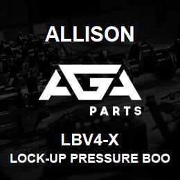 LBV4-X Allison LOCK-UP PRESSURE BOOST VALVE, 1K (2004-2010) - RACING - 650HP+ | AGA Parts