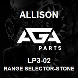 LP3-02 Allison RANGE SELECTOR-STONE BENNET | AGA Parts