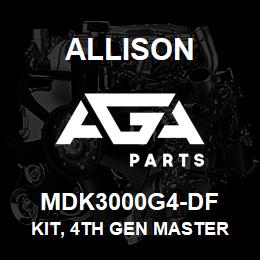 MDK3000G4-DF Allison KIT, 4TH GEN MASTER KIT WITH ALL PLATES | AGA Parts