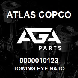 0000010123 Atlas Copco TOWING EYE NATO | AGA Parts