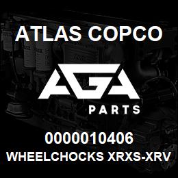 0000010406 Atlas Copco WHEELCHOCKS XRXS-XRVS | AGA Parts