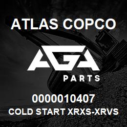 0000010407 Atlas Copco COLD START XRXS-XRVS | AGA Parts