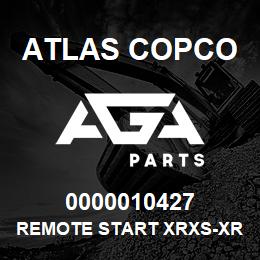 0000010427 Atlas Copco REMOTE START XRXS-XRVS | AGA Parts