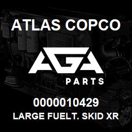 0000010429 Atlas Copco LARGE FUELT. SKID XRXS-XRVS | AGA Parts