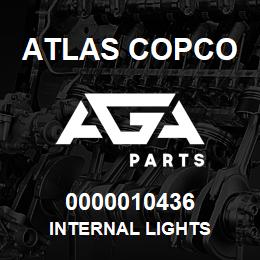 0000010436 Atlas Copco INTERNAL LIGHTS | AGA Parts