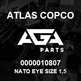 0000010807 Atlas Copco NATO EYE SIZE 1,5 | AGA Parts