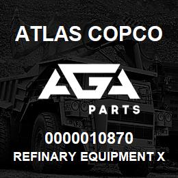 0000010870 Atlas Copco REFINARY EQUIPMENT XAS756 | AGA Parts