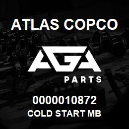 0000010872 Atlas Copco COLD START MB | AGA Parts