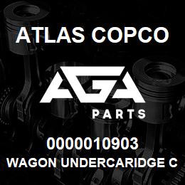 0000010903 Atlas Copco WAGON UNDERCARIDGE C13 | AGA Parts