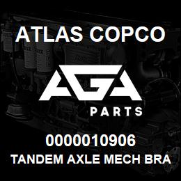 0000010906 Atlas Copco TANDEM AXLE MECH BRAKES | AGA Parts