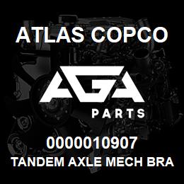 0000010907 Atlas Copco TANDEM AXLE MECH BRAKES C13 | AGA Parts