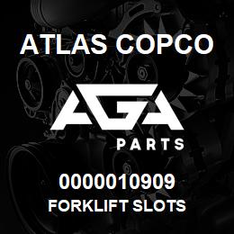 0000010909 Atlas Copco FORKLIFT SLOTS | AGA Parts