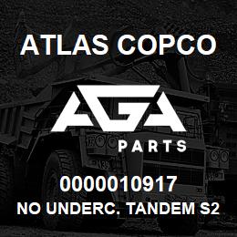 0000010917 Atlas Copco NO UNDERC. TANDEM S2 | AGA Parts