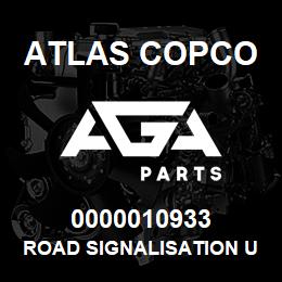 0000010933 Atlas Copco ROAD SIGNALISATION USA | AGA Parts