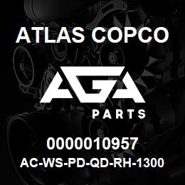 0000010957 Atlas Copco AC-WS-PD-QD-RH-1300 C.FM | AGA Parts