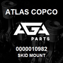0000010982 Atlas Copco SKID MOUNT | AGA Parts