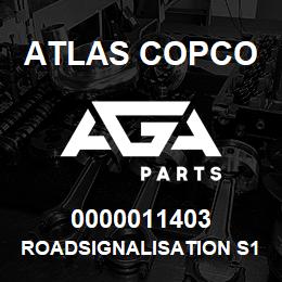 0000011403 Atlas Copco ROADSIGNALISATION S1,5-2LP | AGA Parts