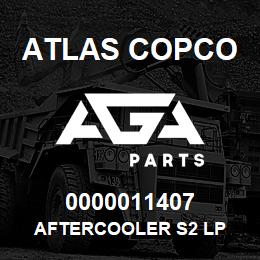 0000011407 Atlas Copco AFTERCOOLER S2 LP | AGA Parts