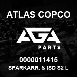 0000011415 Atlas Copco SPARKARR. & ISD S2 LP | AGA Parts