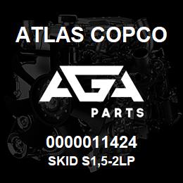0000011424 Atlas Copco SKID S1,5-2LP | AGA Parts