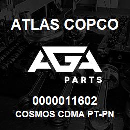 0000011602 Atlas Copco COSMOS CDMA PT-PN | AGA Parts
