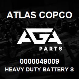 0000049009 Atlas Copco HEAVY DUTY BATTERY S7, S1 USA | AGA Parts