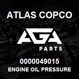 0000049015 Atlas Copco ENGINE OIL PRESSURE S7 USA | AGA Parts