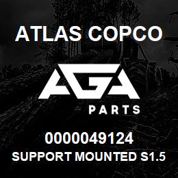 0000049124 Atlas Copco SUPPORT MOUNTED S1.5 USA | AGA Parts