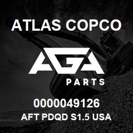 0000049126 Atlas Copco AFT PDQD S1.5 USA | AGA Parts