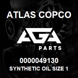 0000049130 Atlas Copco SYNTHETIC OIL SIZE 1.5 USA | AGA Parts