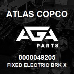 0000049205 Atlas Copco FIXED ELECTRIC BRK XAS S2 LP | AGA Parts