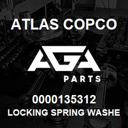 0000135312 Atlas Copco LOCKING SPRING WASHER | AGA Parts