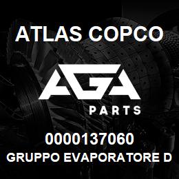 0000137060 Atlas Copco GRUPPO EVAPORATORE D4 | AGA Parts