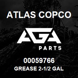 00059766 Atlas Copco GREASE 2-1/2 GAL | AGA Parts