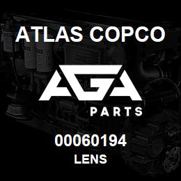 00060194 Atlas Copco LENS | AGA Parts