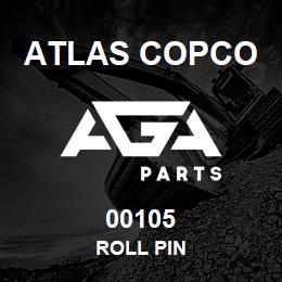 00105 Atlas Copco ROLL PIN | AGA Parts