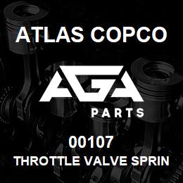 00107 Atlas Copco THROTTLE VALVE SPRING | AGA Parts