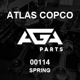 00114 Atlas Copco SPRING | AGA Parts