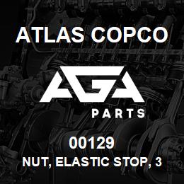 00129 Atlas Copco NUT, ELASTIC STOP, 3/4-16 | AGA Parts