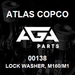 00138 Atlas Copco LOCK WASHER, M160/M190 | AGA Parts