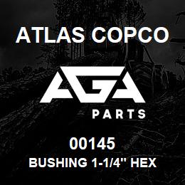 00145 Atlas Copco BUSHING 1-1/4" HEX | AGA Parts