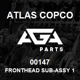 00147 Atlas Copco FRONTHEAD SUB-ASSY 1-1/4" HX | AGA Parts