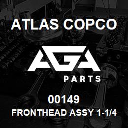 00149 Atlas Copco FRONTHEAD ASSY 1-1/4", M190 | AGA Parts
