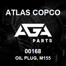 00168 Atlas Copco OIL PLUG, M155 | AGA Parts