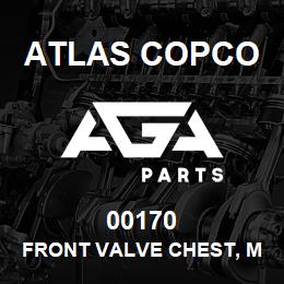 00170 Atlas Copco FRONT VALVE CHEST, M160 | AGA Parts